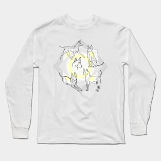 Thai Ridgeback Dogs Long Sleeve T-Shirt